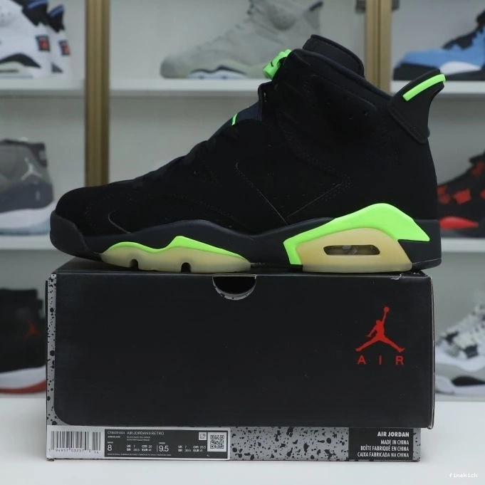 RETRO GREEN' AIR 'ELECTRIC JORDAN 6 0316